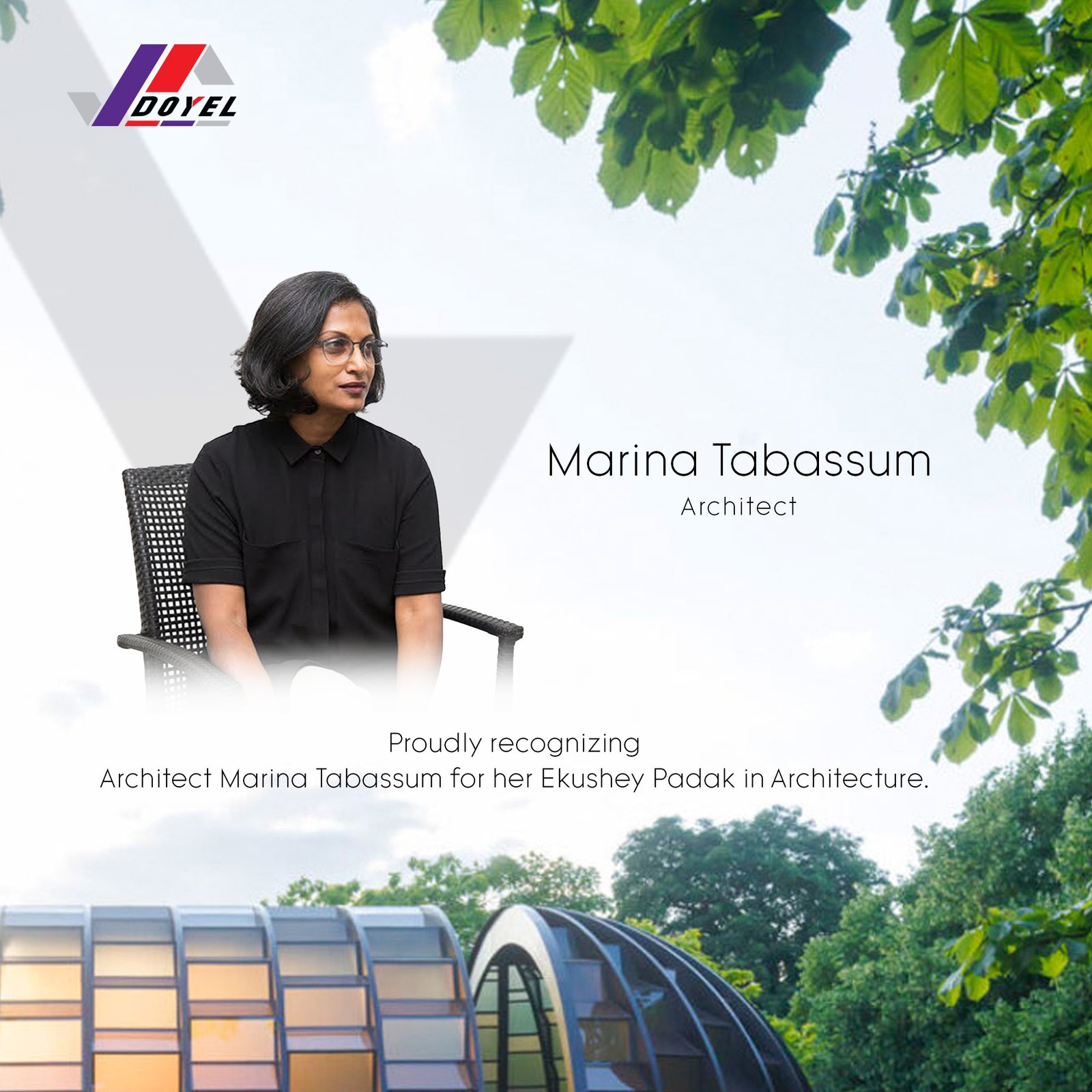 Honoring Architect Marina Tabassum for Her Ekushey Padak in Architecture